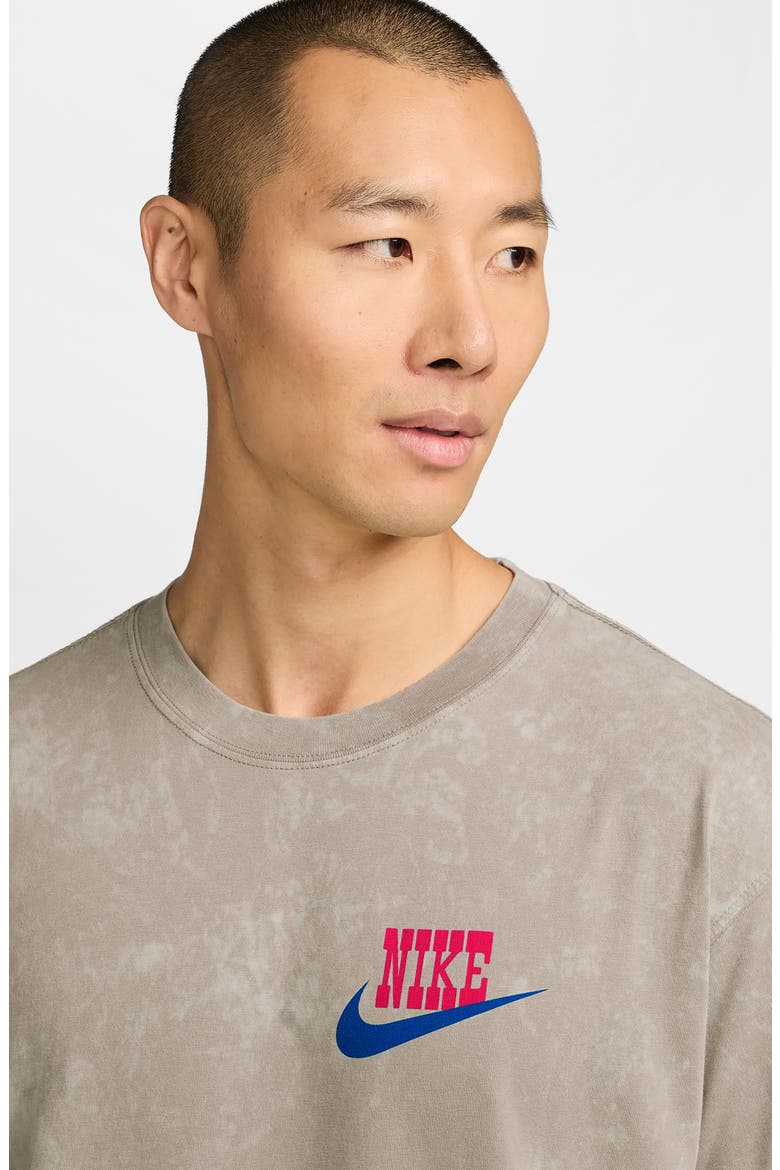 Loose Graphic Tee, Alternate, color, BIRCH HEATHER