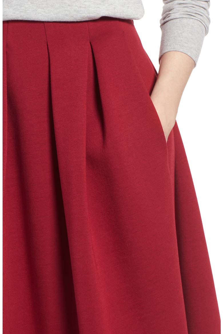 Full Neoprene Skirt, Alternate, color, RED CHINOISE