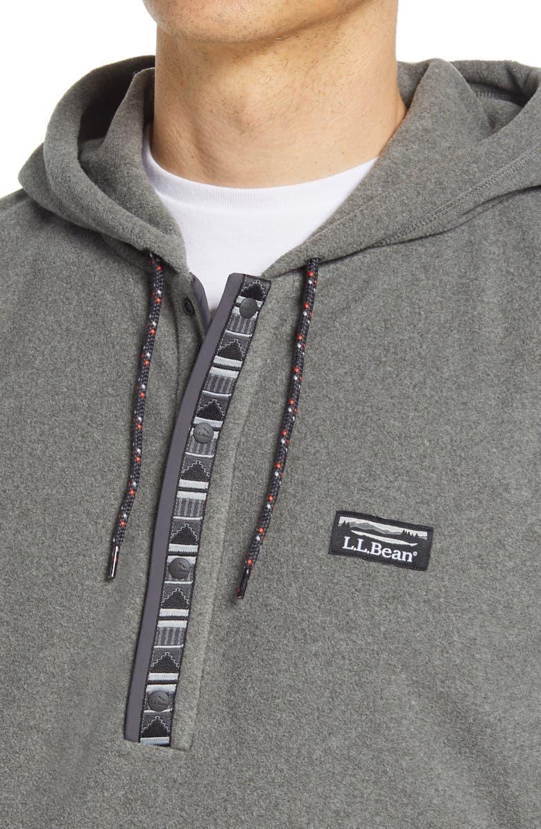 L.L.Bean Men's Trail Fleece Hoodie, Alternate, color, 