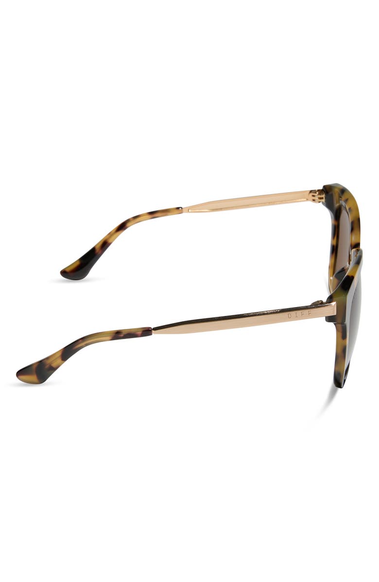 DIFF Bella 54mm Polarized Square Sunglasses, Alternate, color, 