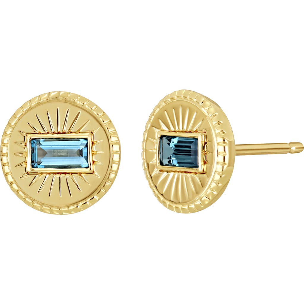 Bony Levy Blc Stud Earrings In Gold