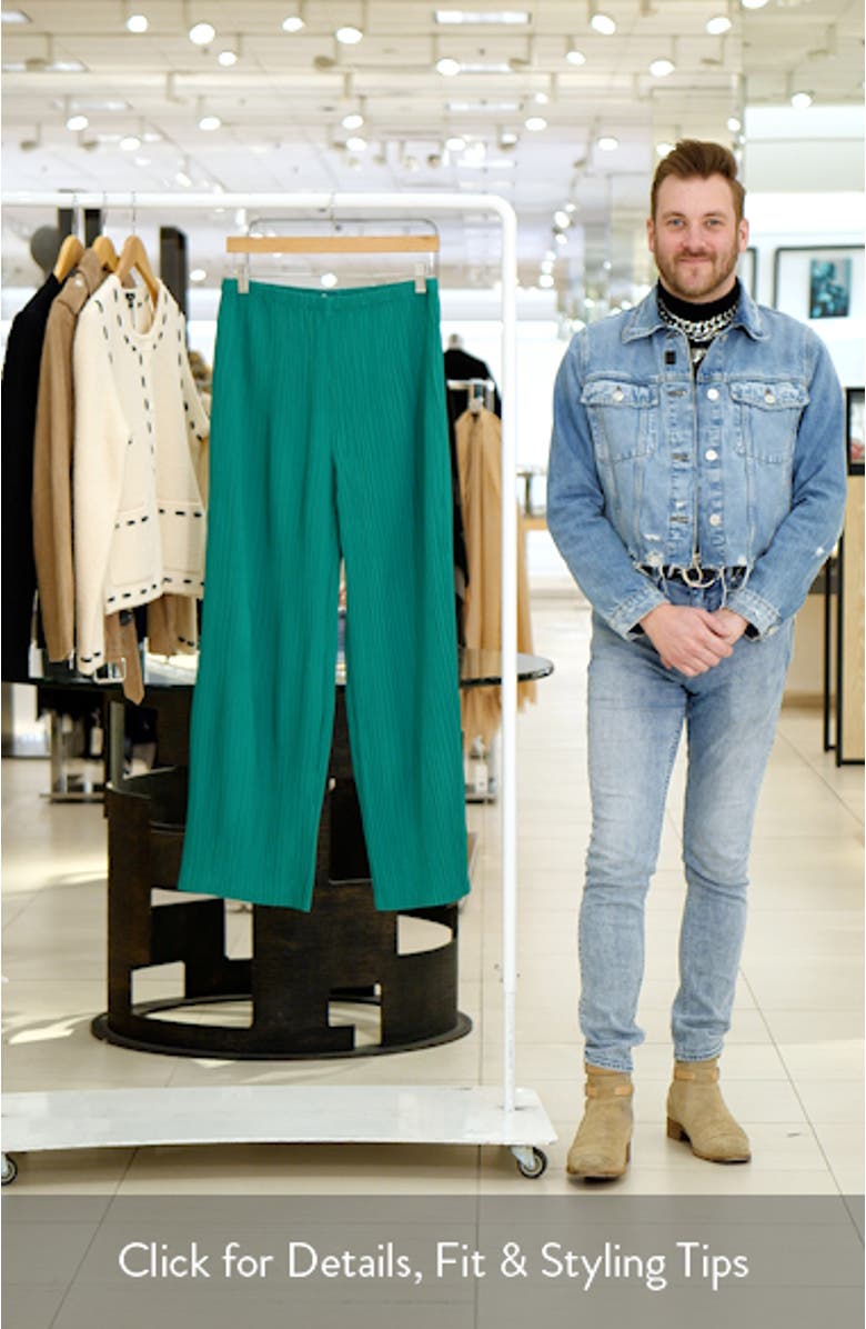 Pleated Wide Leg Pants, sales video thumbnail