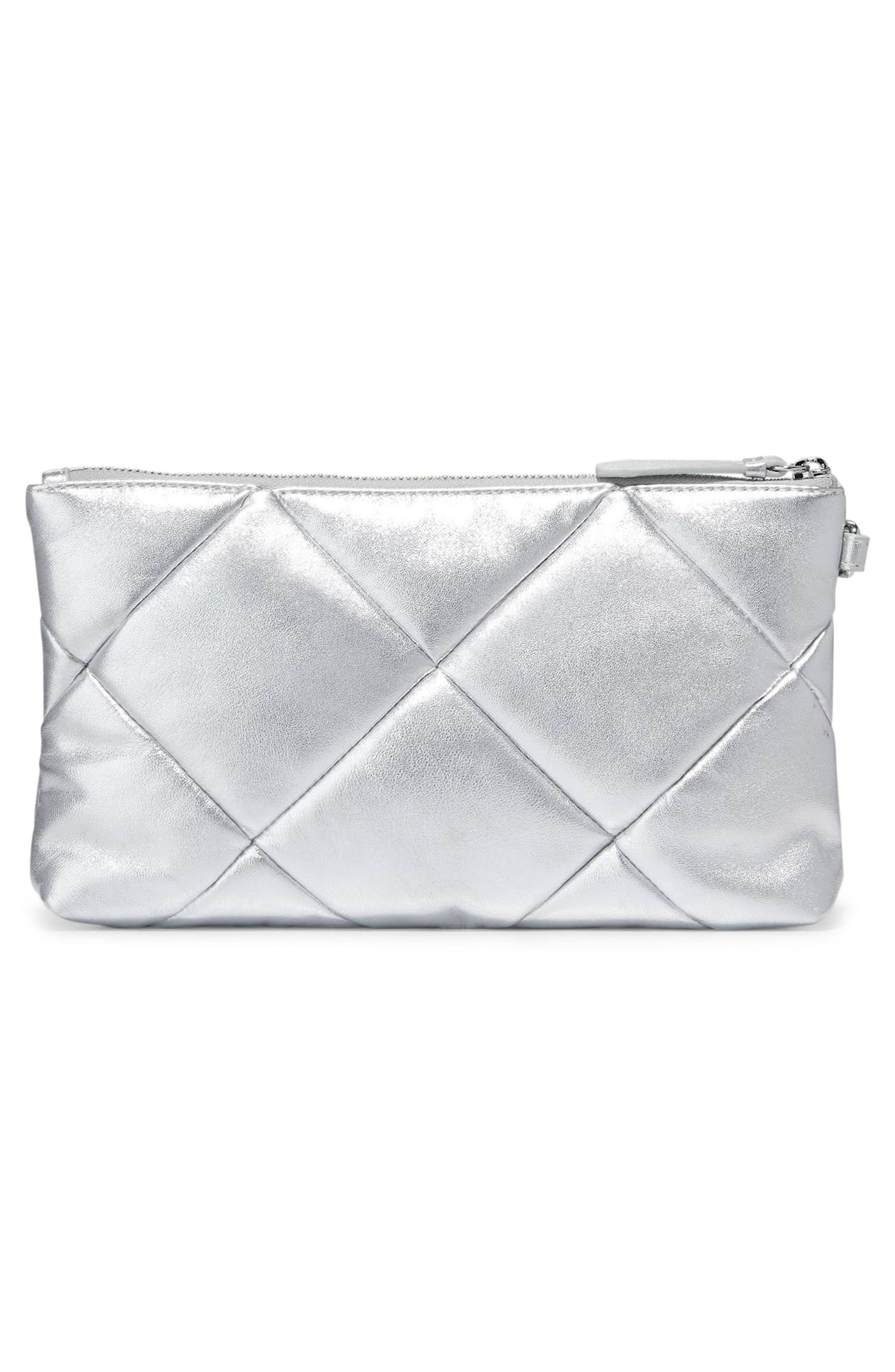 Cole Haan Essential Quilted Leather Clutch, Alternate, color, 