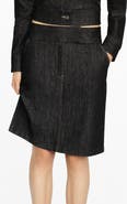 MANGO Denim Skirt