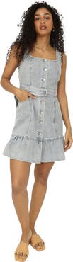 Belle & Bloom Reunite Denim Mini Dress