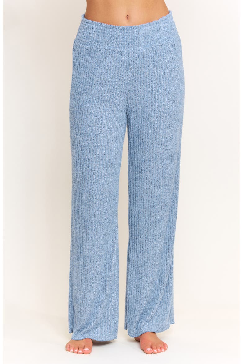 Dream Cloud Pants, Main, color, HEATHER COASTAL BLUE