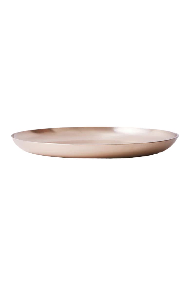 Luxe Kansa Platter, Alternate, color, Bronze
