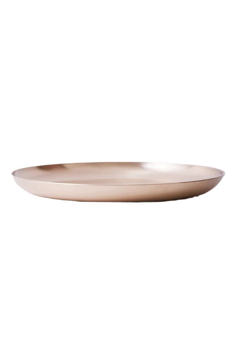Fleck Luxe Kansa Platter, Alternate, color, Bronze