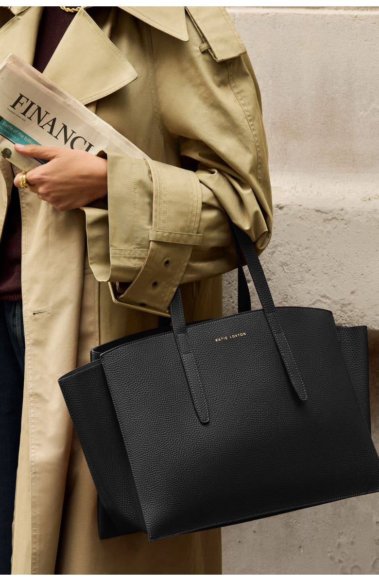 Katie Loxton Tabi Large Tote Bag, Alternate, color, Black