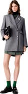 maje Mid-length wool blend coat