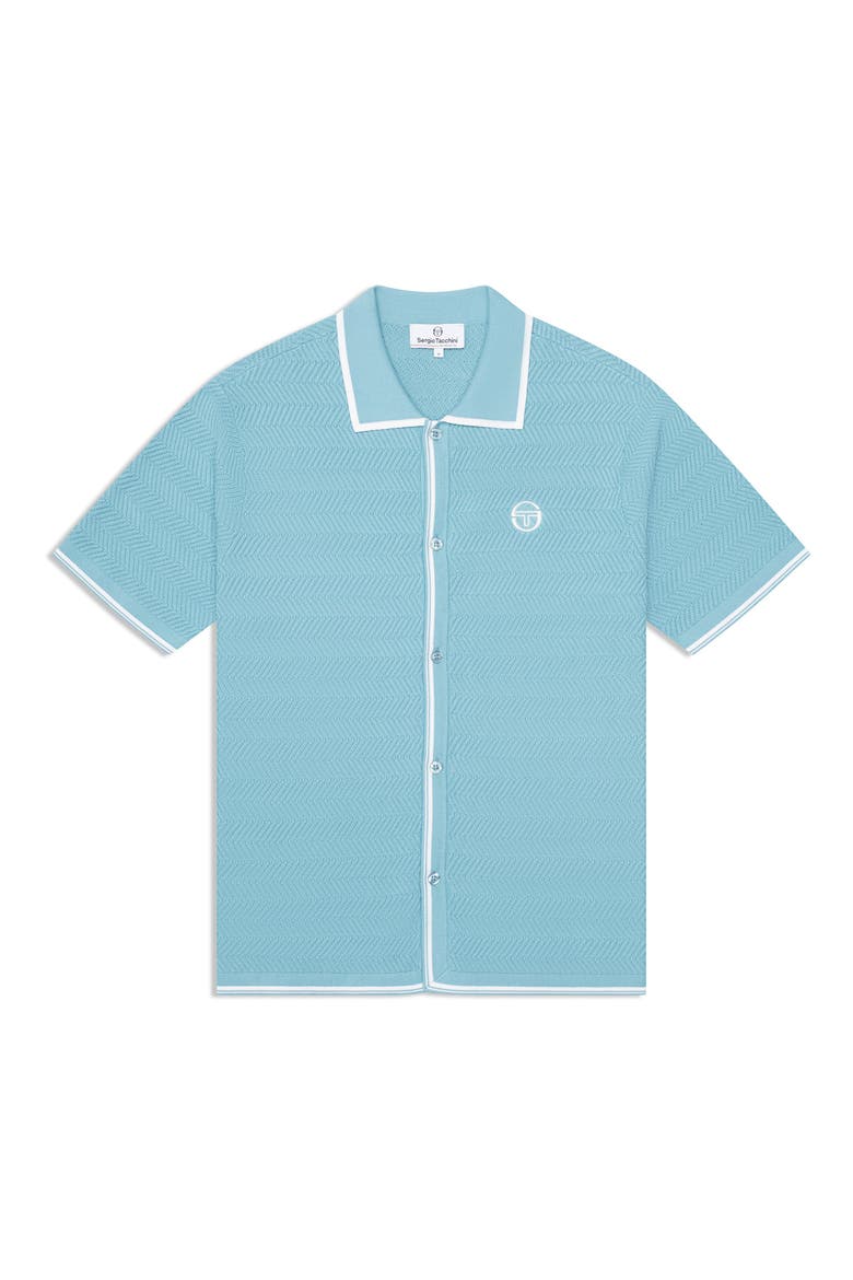 Riva Cabana Shirt, Alternate, color, STILLWATER