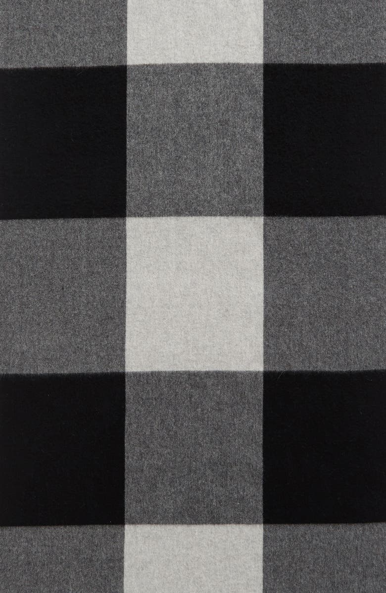 Nordstrom Collection Plaid Cashmere Wrap, Alternate, color,