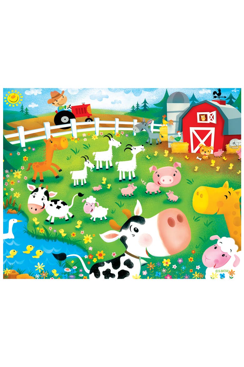 Lil Puzzler 48pc Puzzles 4-Pack, Alternate, color, Multicolor