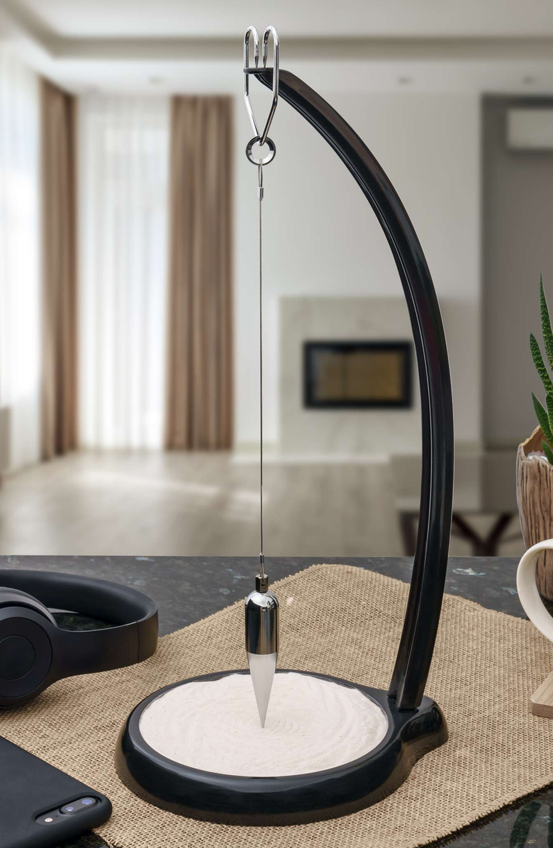 Heebie Jeebies Foucault Pendulum, Alternate, color, Black