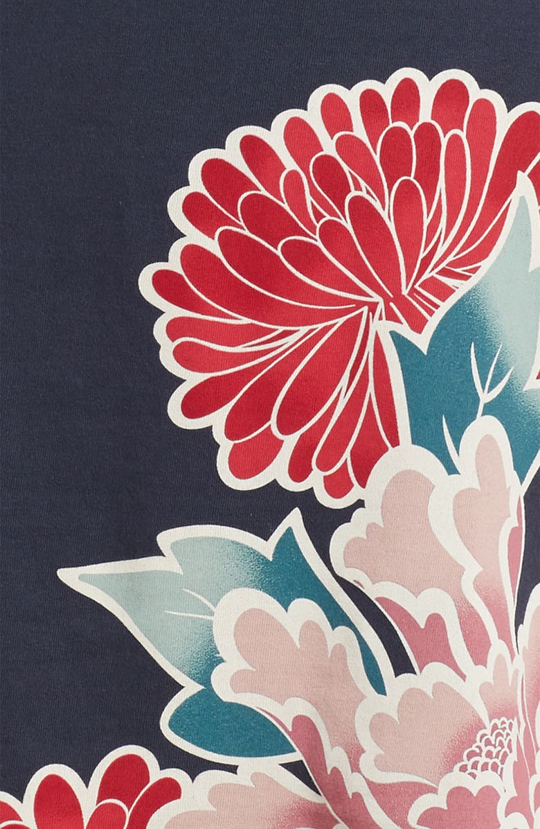 Tea Collection Nori Wrap Neck Dress, Alternate, color, 