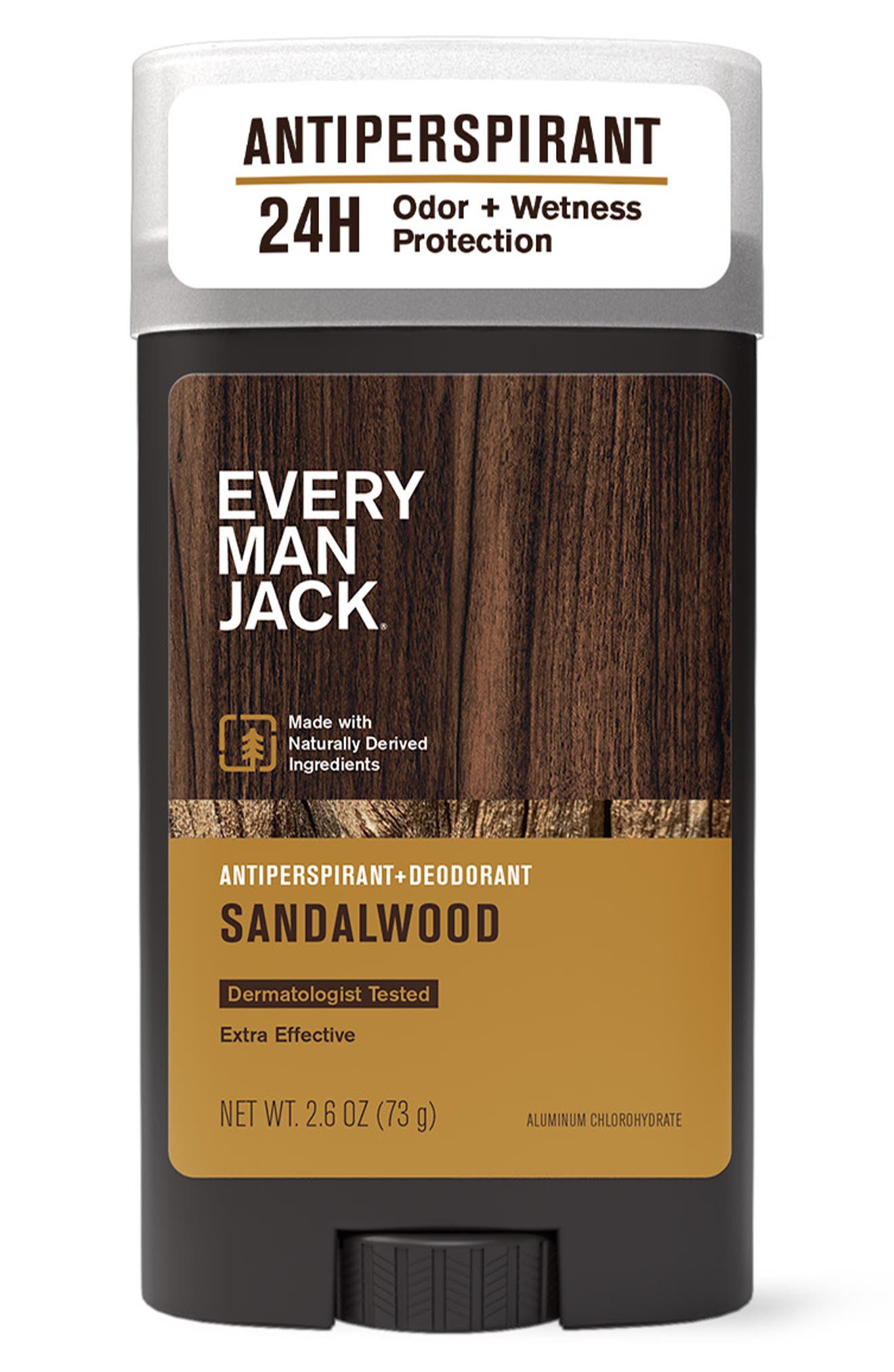EVERY MAN JACK Sandalwood Anti-Perspirant + Deodorant