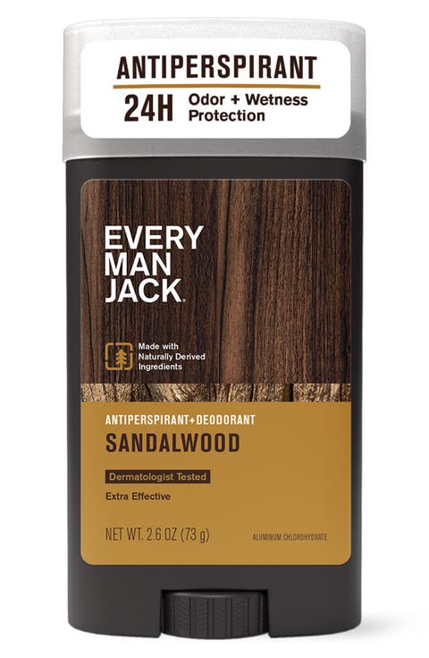 Sandalwood Anti-Perspirant + Deodorant