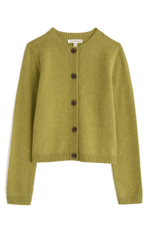 Seasalt Cornwall Tern Tide Merino Wool Blend Cardigan In Green