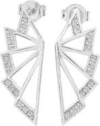 Lucy Quartermaine Angel Wing Studs
