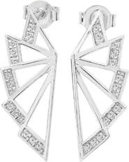Lucy Quartermaine Angel Wing Studs