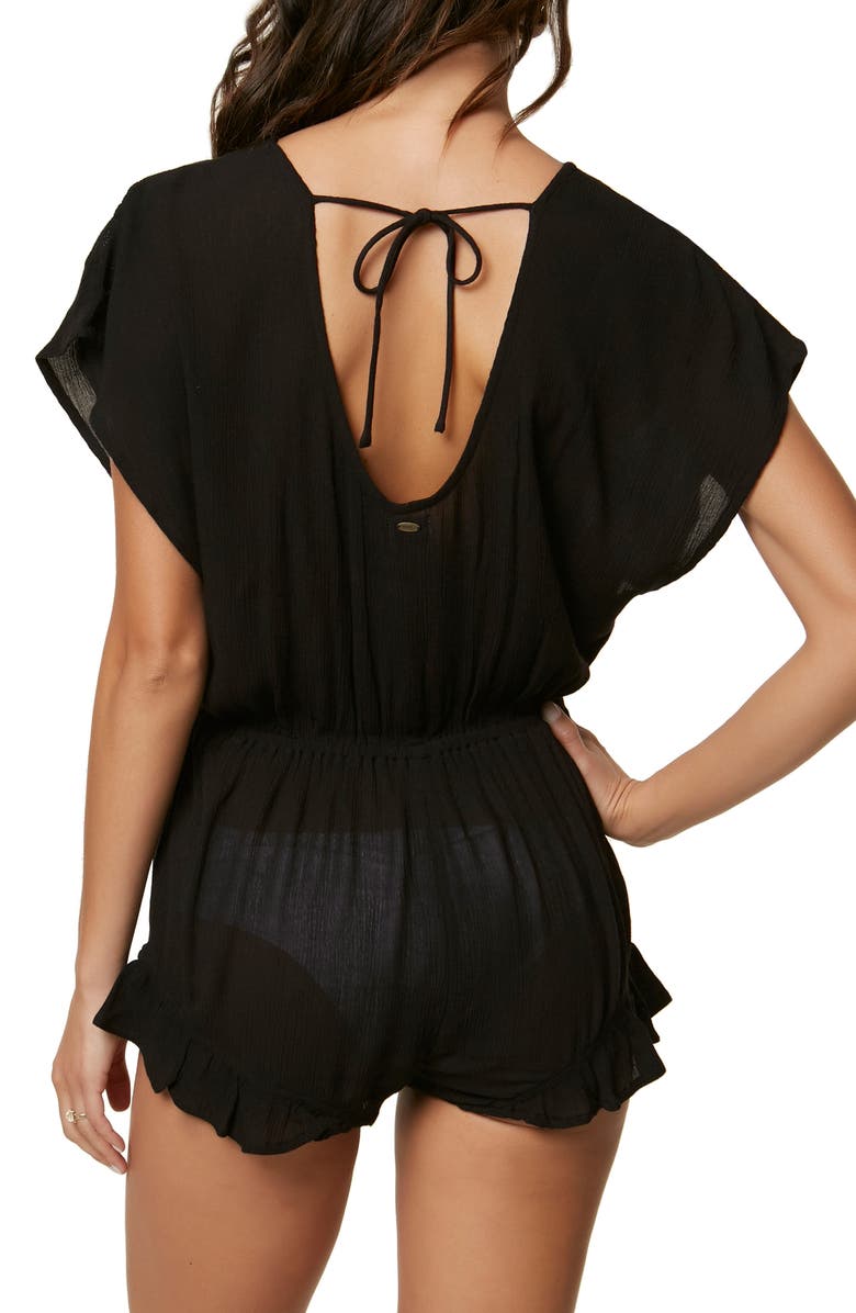 O'Neill Shay Romper Cover-Up, Alternate, color, 