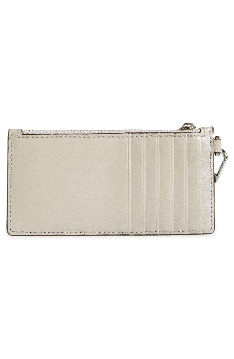 Tory Burch Parker Leather Card Case, Alternate, color, 