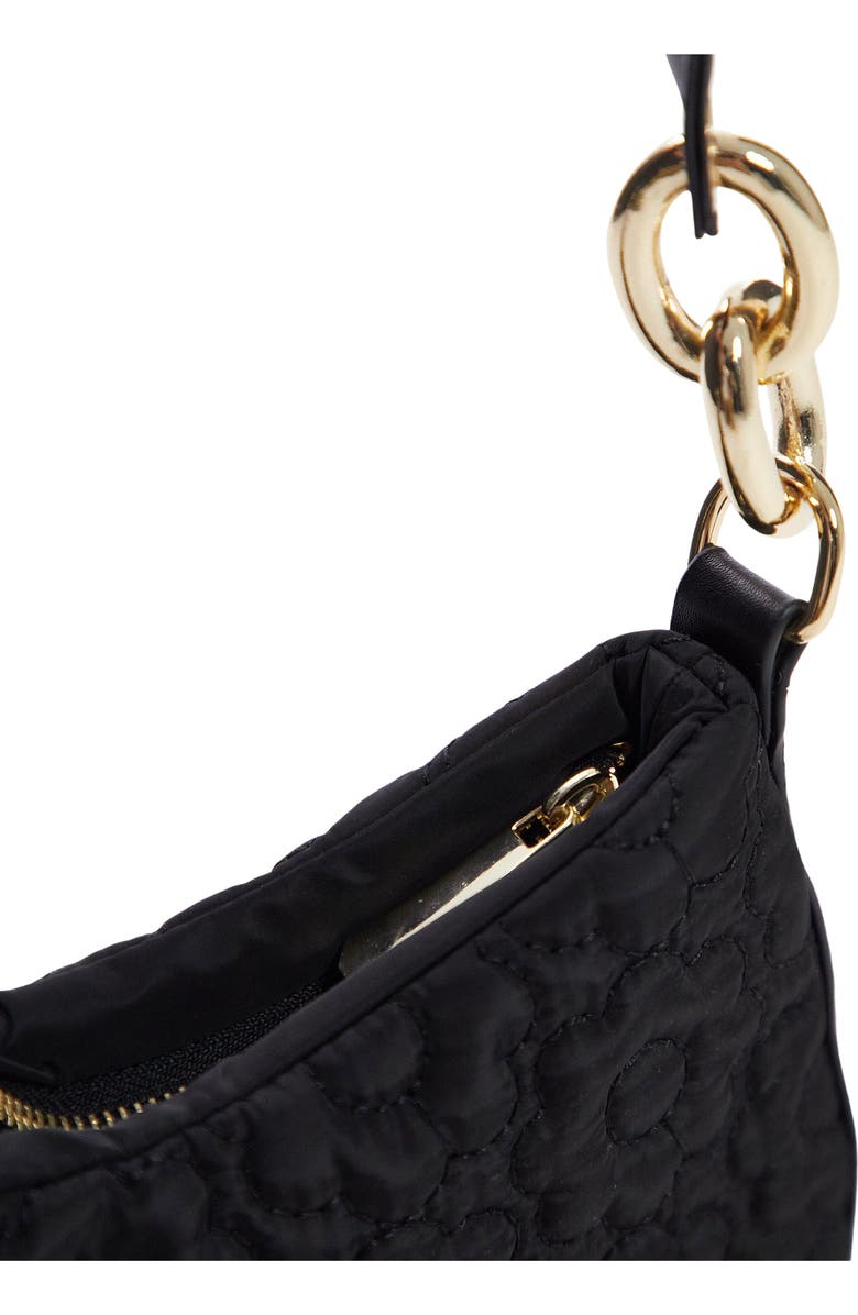 Topshop Sandy Floral Quilted Shoulder Bag, Alternate, color,