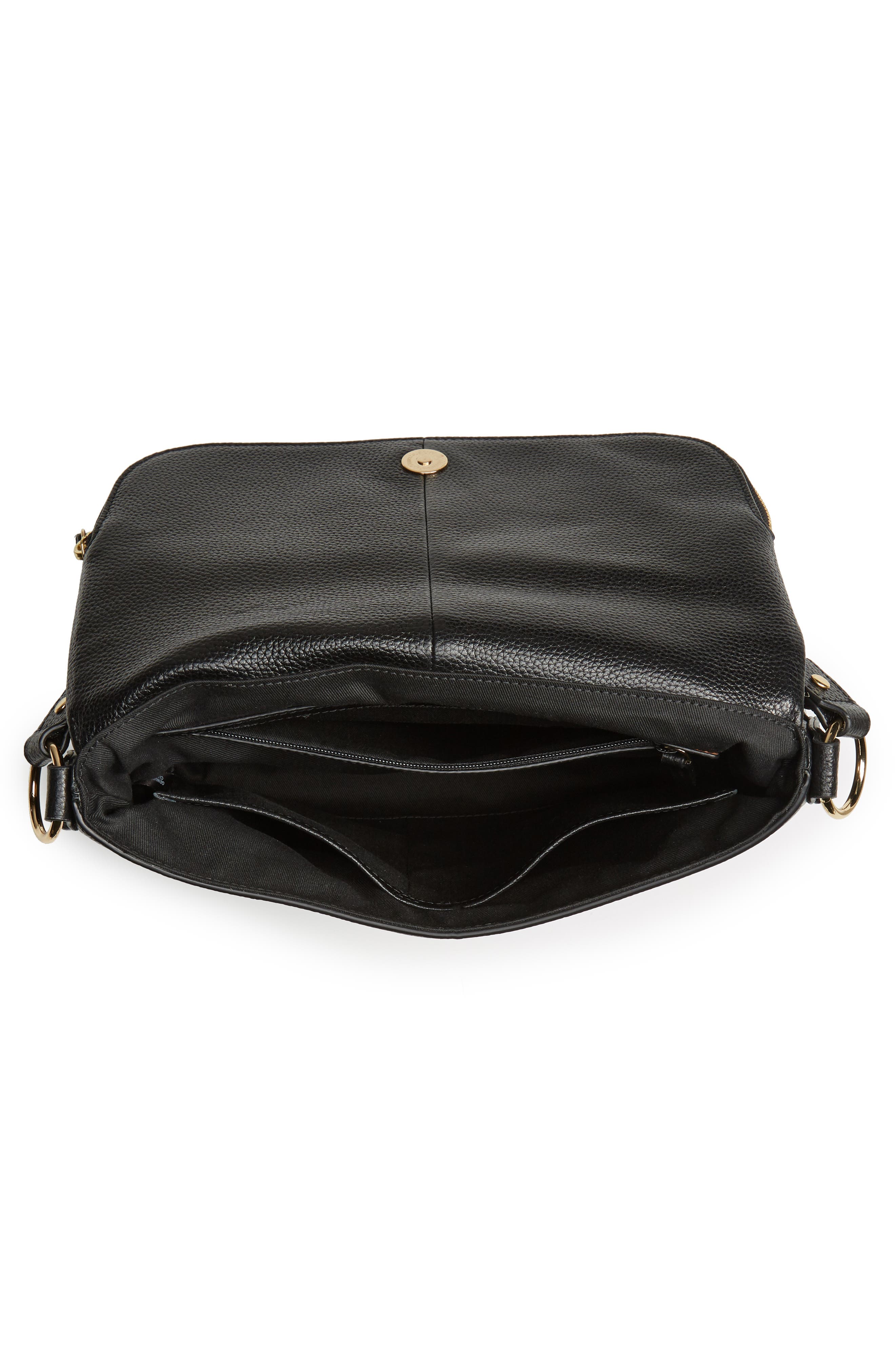 Nordstrom Bella Leather Crossbody Bag, Alternate, color, 