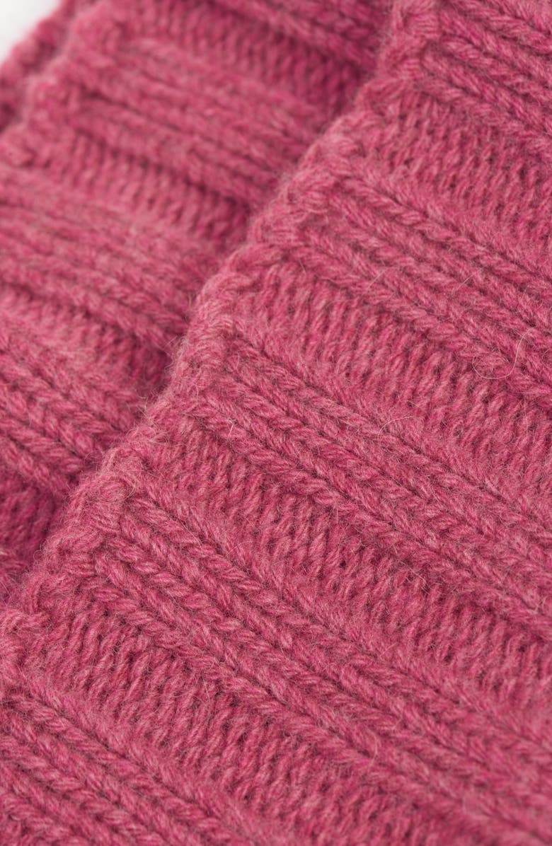 Moncler Turteneck Scarf, Alternate, color, Red Violet