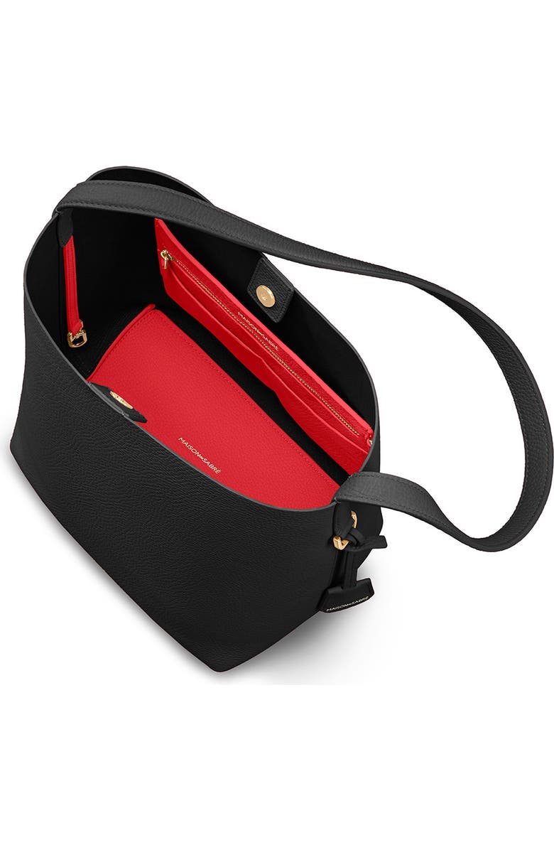 MAISON de SABRÉ The Bucket Soft Tote, Alternate, color, Rouge Noir