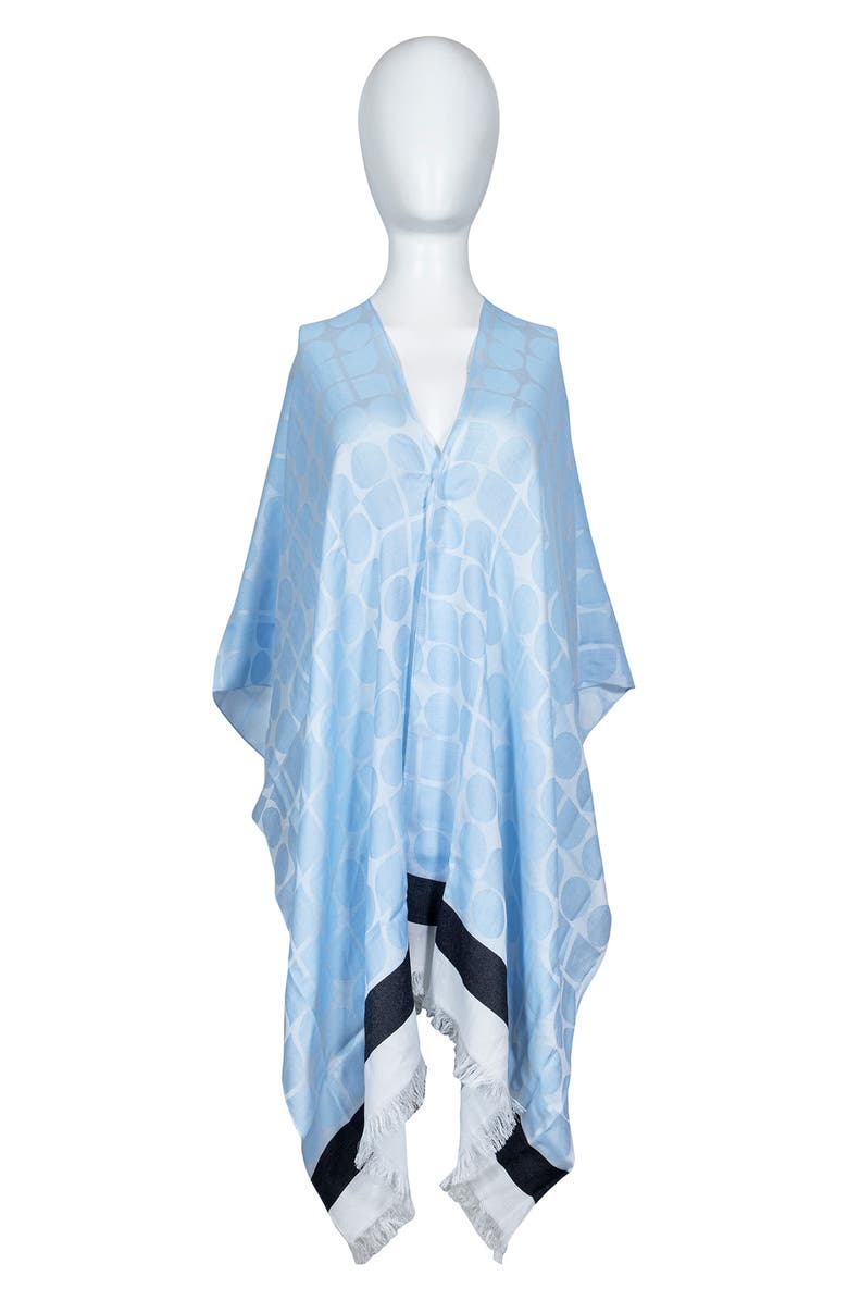 Kate Spade New York noel yarn dye ruana, Alternate, color, 