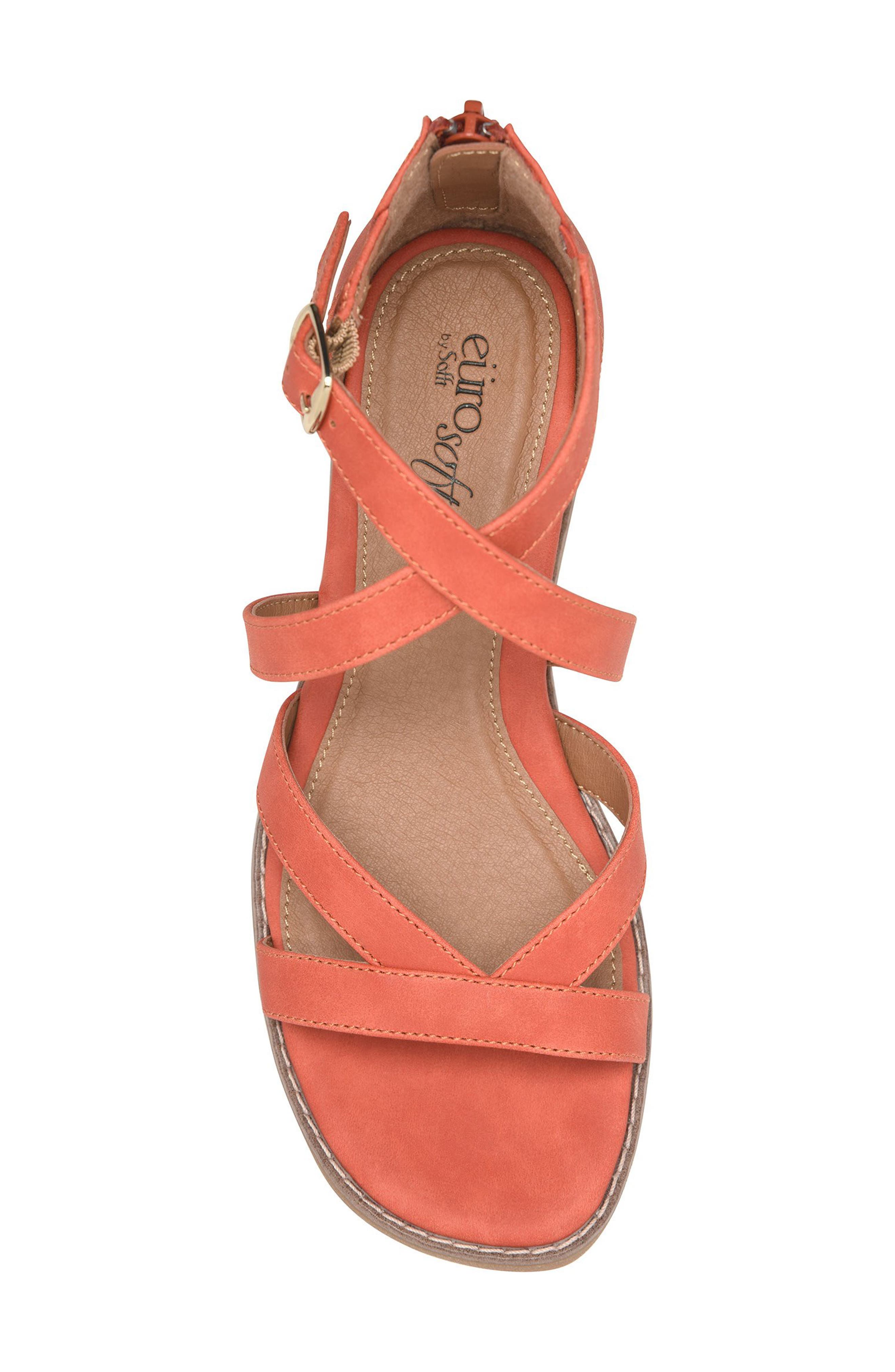 Mysti Sandal, Alternate, color, ORANGE