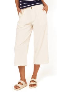 Threads 4 Thought Mikki Pleated Stretch Twill Crop Pants