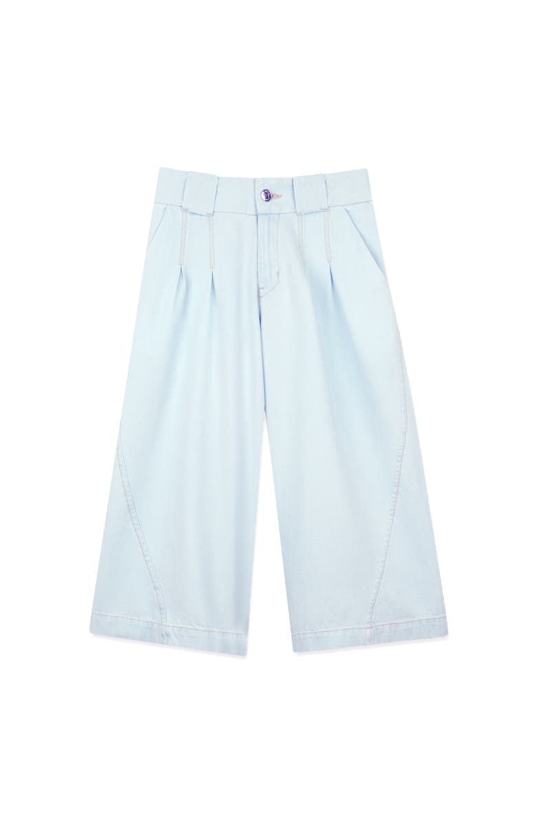 Lanvin WIDE-LEG TROUSERS, Alternate, color, Blue