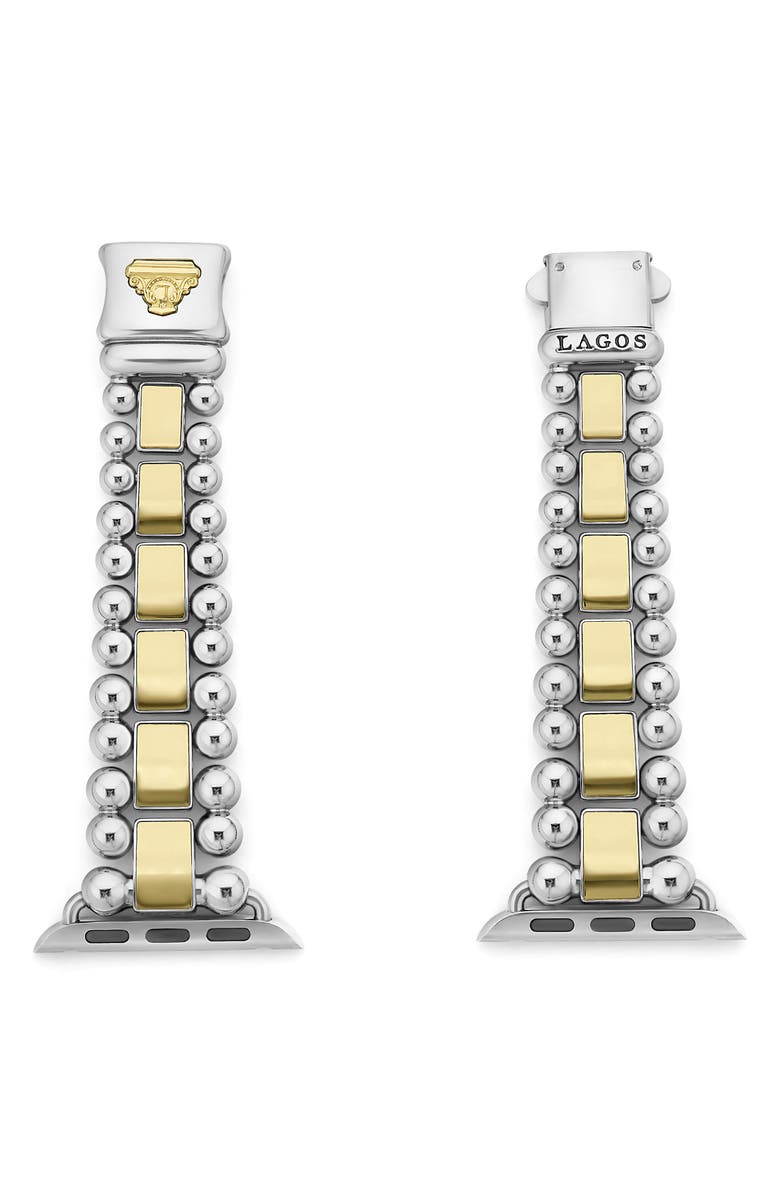 LAGOS Smart Caviar Two-Tone Watchband for Apple Watch<sup>®</sup>, Main, color, Two Tone