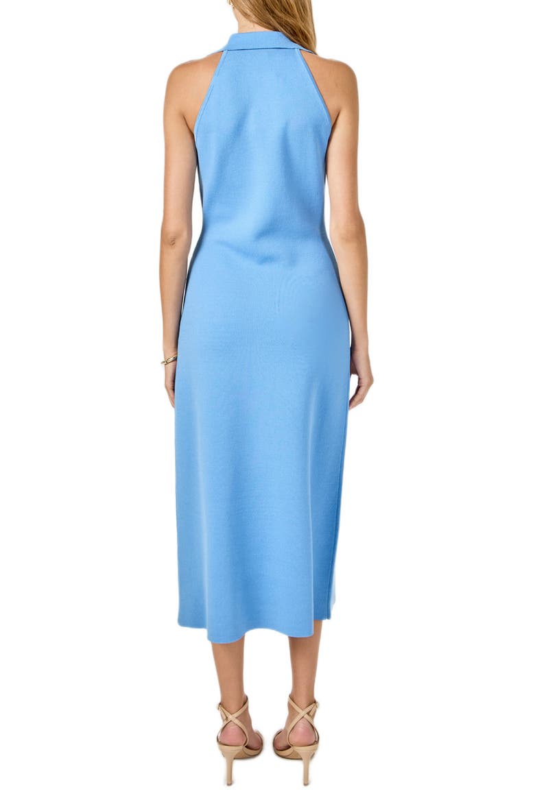 Sleeveless Midi Sweater Dress, Alternate, color, SKY BLUE