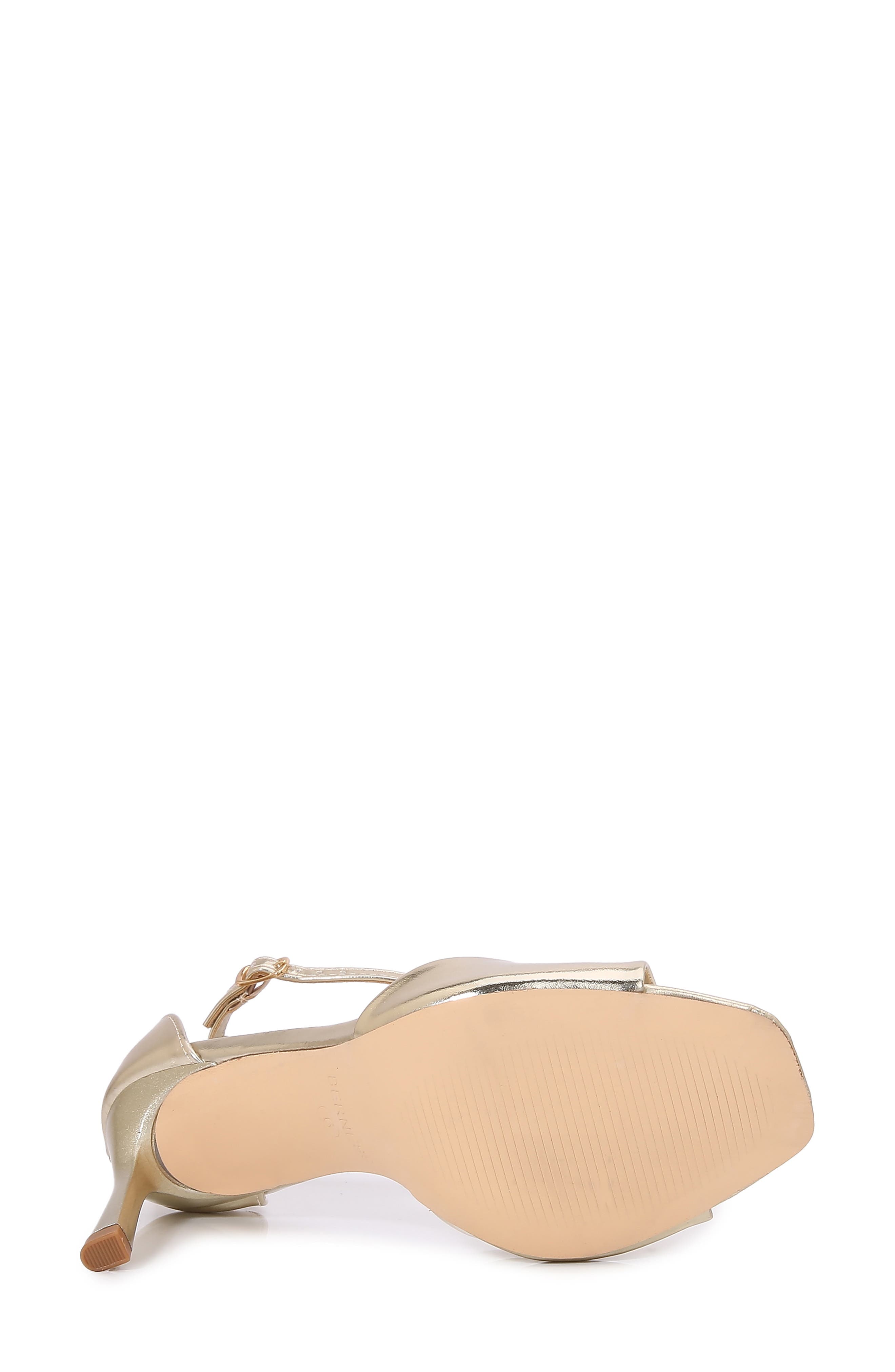 Marnie Ankle Strap Sandal, Alternate, color, GOLD