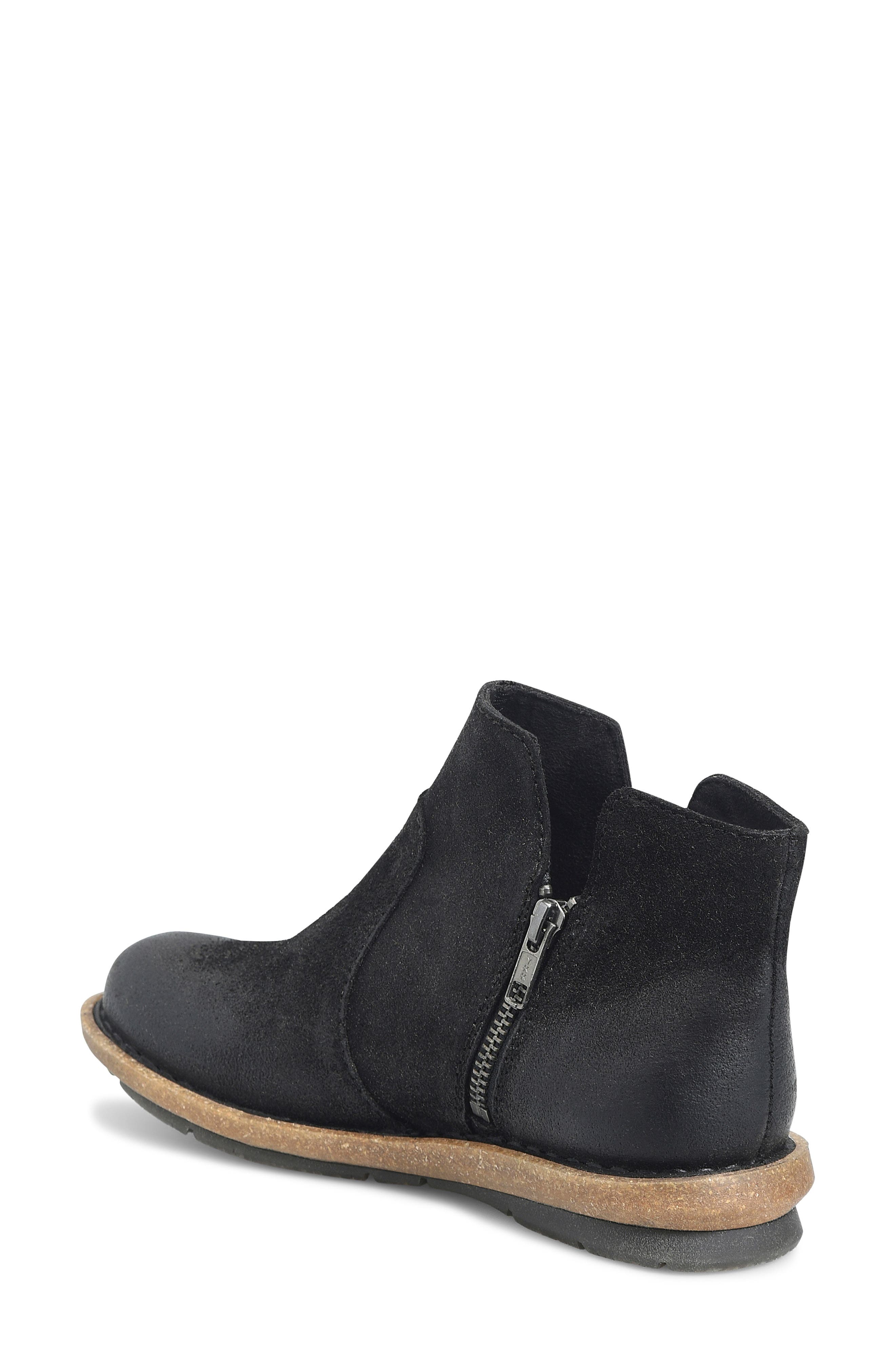Børn Taj Bootie, Alternate, color, Black Distressed