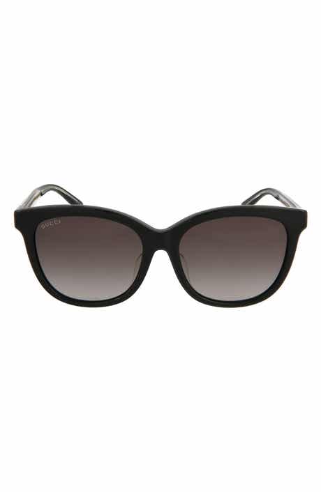 Gucci 56mm Square Sunglasses