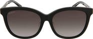 Gucci 56mm Square Sunglasses