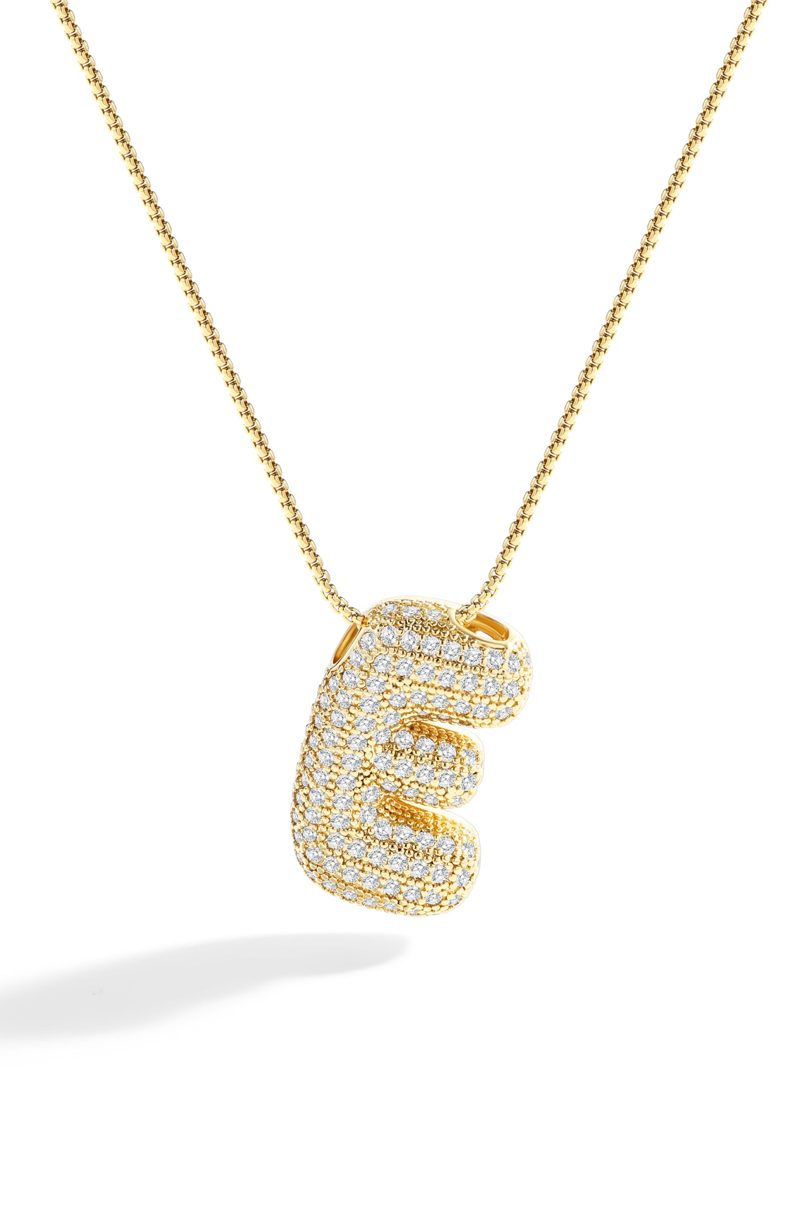 18k Gold / Letter E