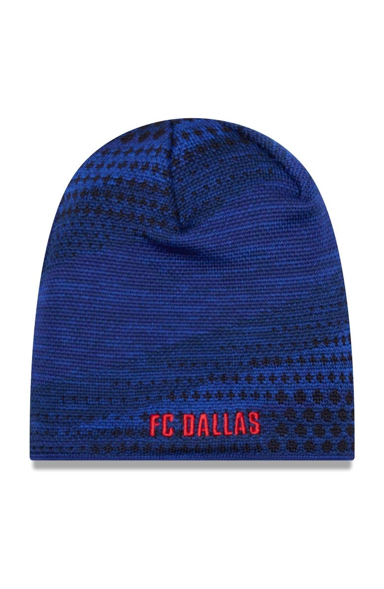 New Era Men's New Era Blue FC Dallas Kick Off Knit Beanie, Alternate, color, 