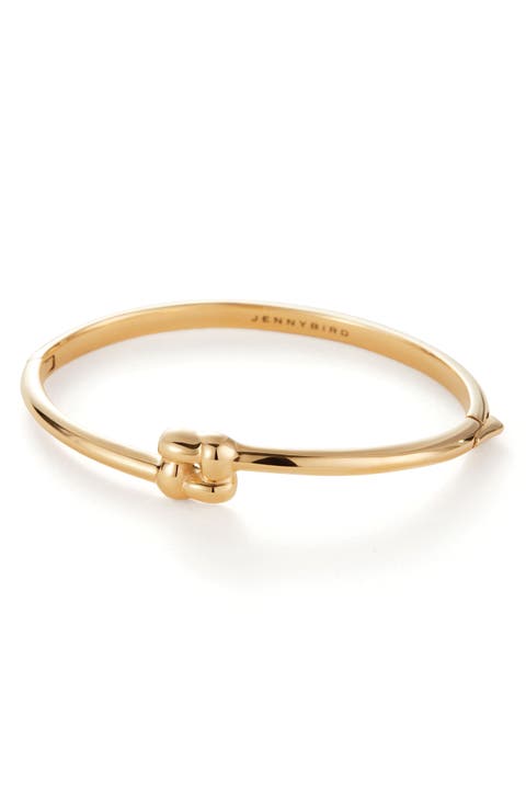 Slim Woven Square Bangle