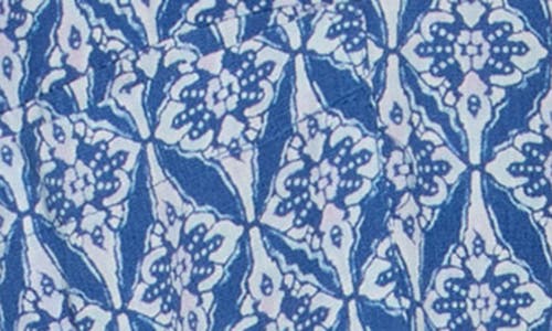 Shop Lucky Brand Button Down Shirtdress In Blue Border
