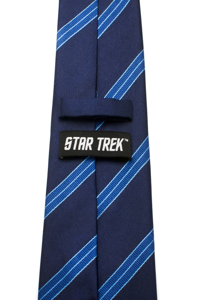 Star Trek Enterprise Silk Tie, Alternate, color, BLUE