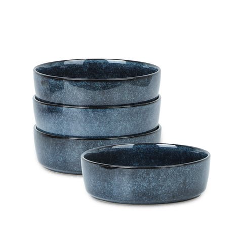 Eden Stoneware 4-Piece Pasta Bowl Set