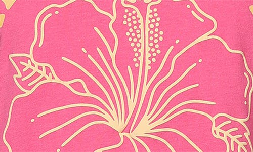 Roxy Kids' To The Tropics Graphic T-shirt In Pink