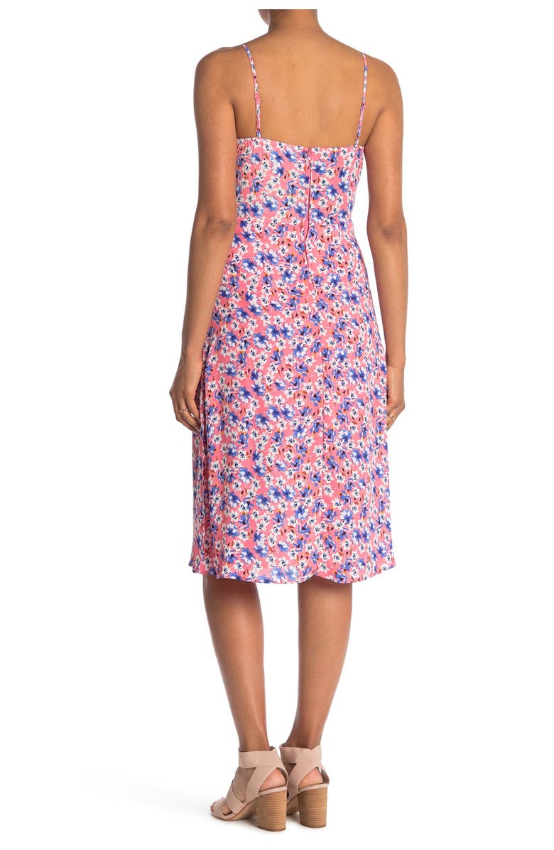 NSF Clothing Keiko Tie Waist Crop Pleated Pants, Alternate, color, 