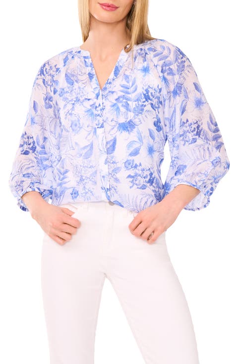 Floral Button-Up Shirt