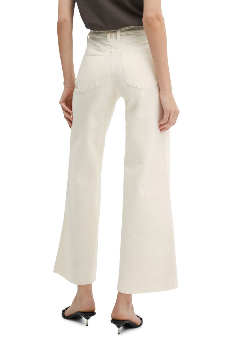 Mid Rise Culotte Jeans, Alternate, color, SAND